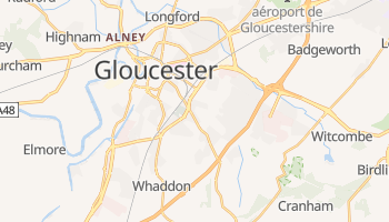 Carte en ligne de Gloucester
