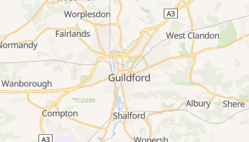 Carte en ligne de Guildford