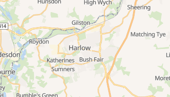Carte en ligne de Harlow