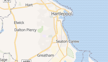 Carte en ligne de Hartlepool