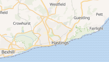 Carte en ligne de Hastings
