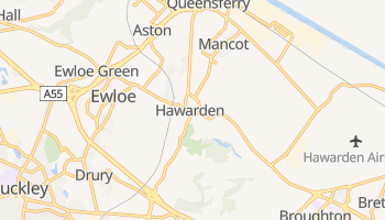 Carte en ligne de Hawarden