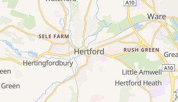 Carte en ligne de Hertford