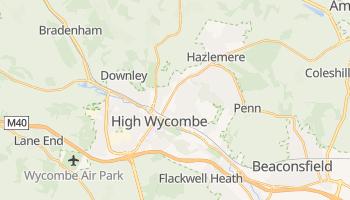 Carte en ligne de High Wycombe