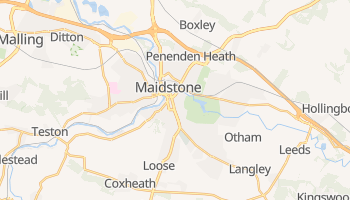 Carte en ligne de Maidstone