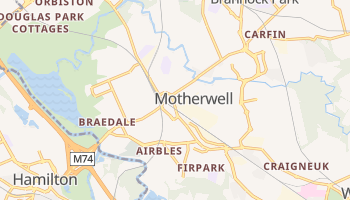 Carte en ligne de Motherwell