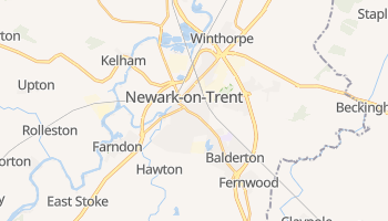 Carte en ligne de Newark