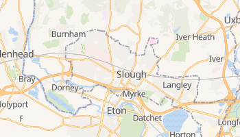 Carte en ligne de Slough