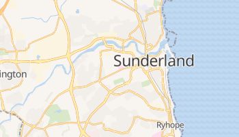 Carte en ligne de Sunderland
