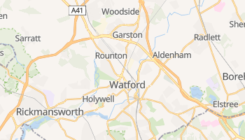 Carte en ligne de Watford