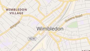 Carte en ligne de Wimbledon