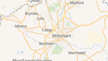 Carte en ligne de Wrexham