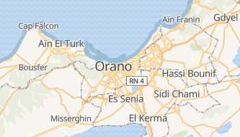 Mappa online di Orano