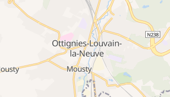 Mappa online di Ottignies-Louvain-la-Neuve