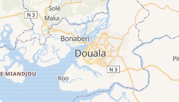 Mappa online di Douala