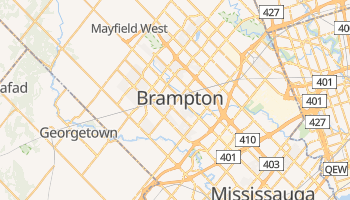 Mappa online di Brampton