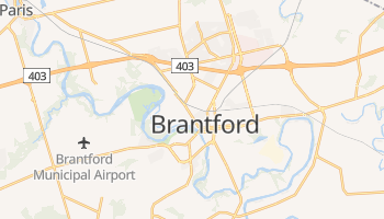 Mappa online di Brantford