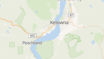 Mappa online di Kelowna