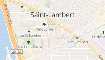 Mappa online di Saint-Lambert