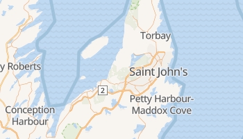 Mappa online di Saint John's