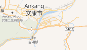 Mappa online di Ankang