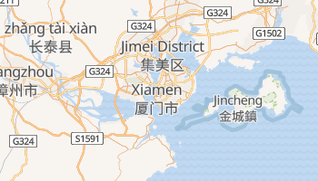 Mappa online di Xiamen