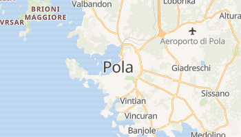 Mappa online di Pola