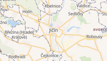 Mappa online di Jičín