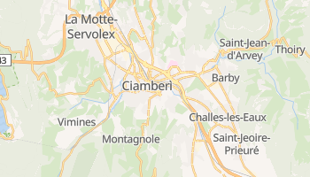 Mappa online di Chambéry