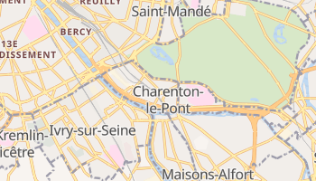 Mappa online di Charenton-le-Pont