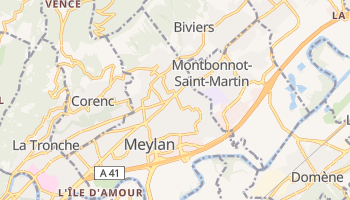 Mappa online di Meylan