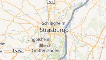 Mappa online di Strasburgo