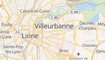 Mappa online di Villeurbanne