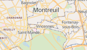 Mappa online di Vincennes