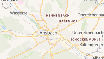 Mappa online di Ansbach