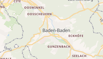 Mappa online di Baden-Baden