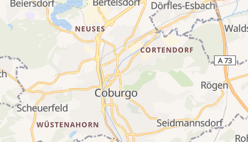 Mappa online di Coburgo