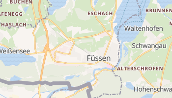 Mappa online di Füssen