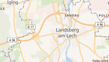 Mappa online di Landsberg am Lech