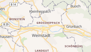 Mappa online di Weinstadt