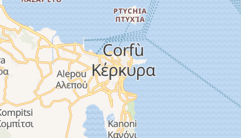 Mappa online di Corfù