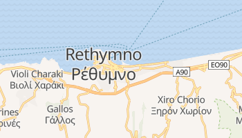 Mappa online di Rethymno