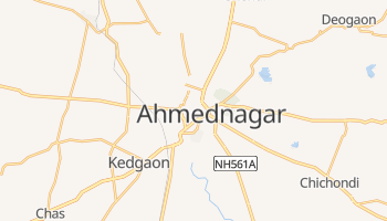 Mappa online di Ahmednagar