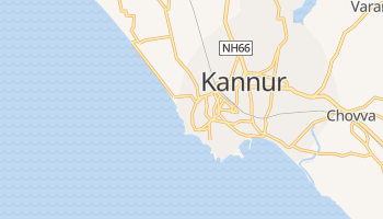 Mappa online di Kannur