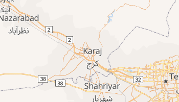 Mappa online di Karaj