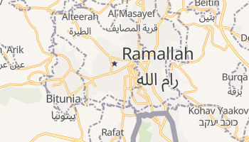 Mappa online di Ramallah