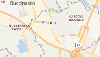 Mappa online di Assago