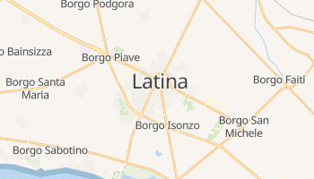 Mappa online di Latina