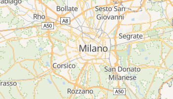 Mappa online di Milano