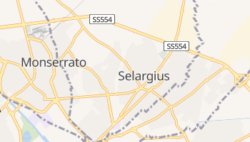 Mappa online di Selargius